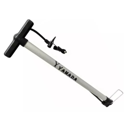 Bomba De Ar Bicicleta Yamada Alumínio 58cm Para Pneu Bike Cor Cinza