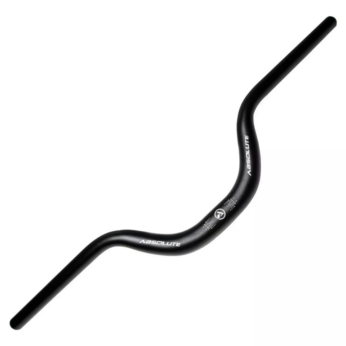 Guidão Alumínio Mtb Absolute 31.8 X 720mm 80mm Alto Curvo - Imagem 1