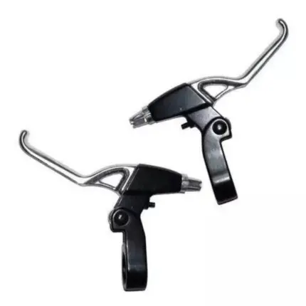 Maçaneta De Freio V-brake Alumínio Preto/polido Tipo Logan