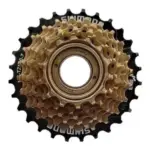 Catraca Roda Livre Bike Shimano Tz500 7v Rosca 14/28d Mtb Cor Dourado Quantidade máxima de dentes 28 Quantidade mínima de dentes 14